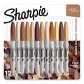 Sharpie Fine Tip Permanent Marker, Portrait Colors, Fine Bullet Tip, Assorted, 12PK 2154107